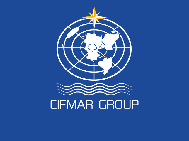 CIFMAR logo blue margin